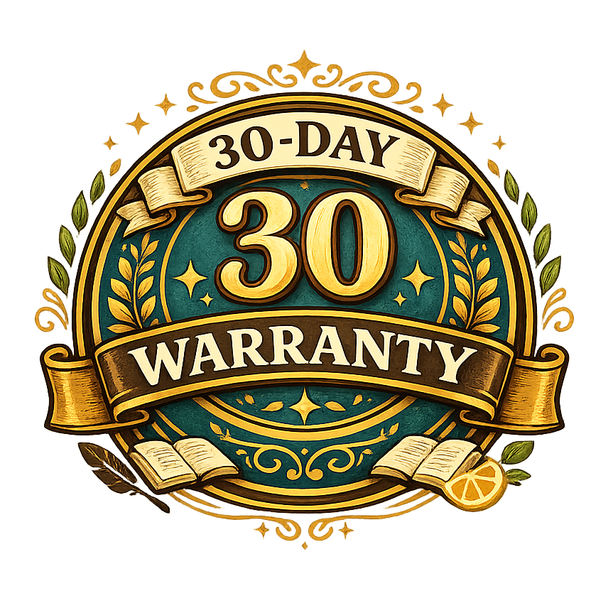 30-Day Warranty